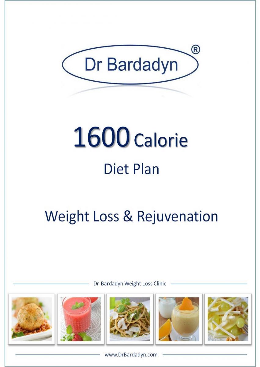 1600 calorie diet plan - rejuvenation